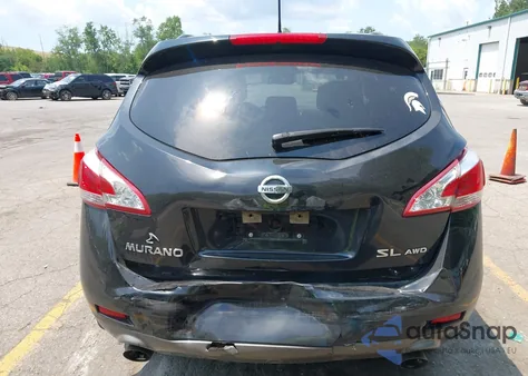 2012 Nissan Murano Sl from USA, damaged, VIN JN8AZ1MW3CW219295